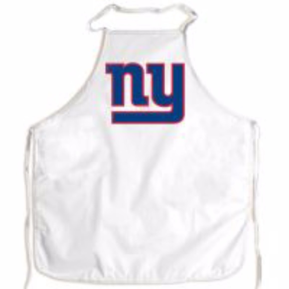 New York Giants Barbeque Apron- White - Picture 1 of 1